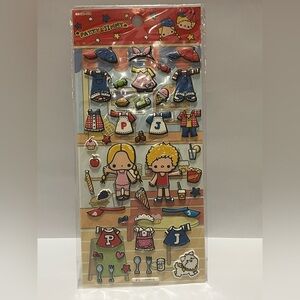 2011 Sanrio Patty and Jimmy Dress Up Stickers